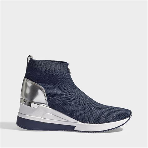 michael kors skyler trainers|michael kors bootie sneakers.